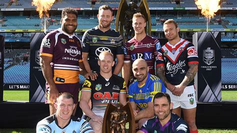 'he's moved into it quite quickly': NRL Finals 2017: Dates, fixtures and TV guide for week one