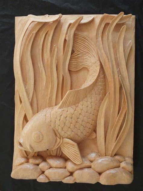 Join master wood carver, chris pye, at woodcarving workshops for more projects and information on tools and equipment. 15+ Top Wood Carving Designs Relief Simple Fish Collection ...