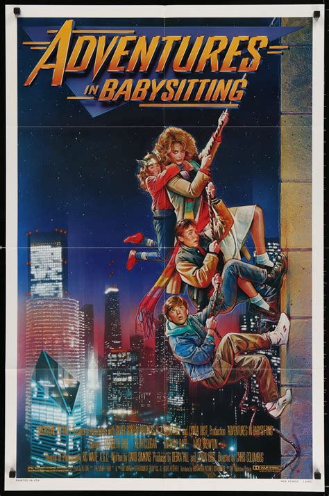 Adventures in Babysitting Movie Poster | 1 Sheet (27x41) Original Vintage Movie Poster