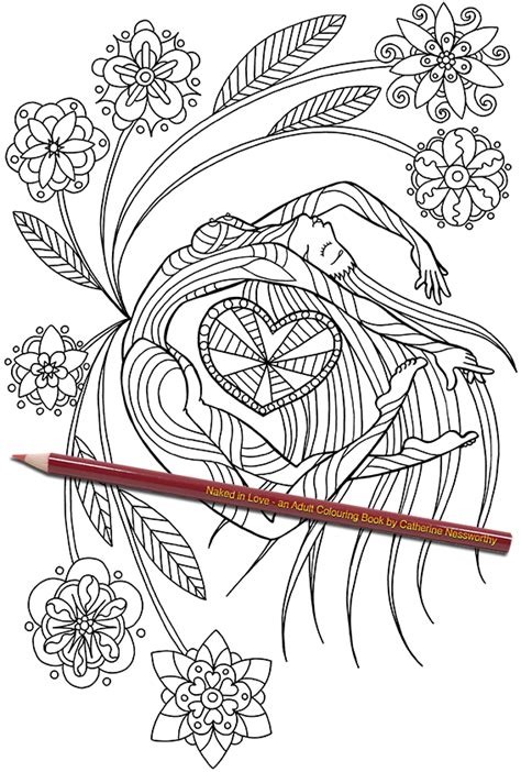 Get crafts, coloring pages, lessons, and more! Pin on Naked in Love: an Adult Colouring Book by Catherine ...