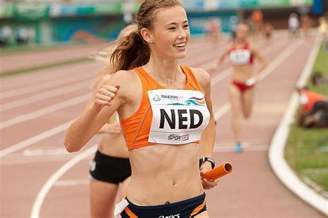 She originally specialised in the heptathlon, but eventually switched to high hurdles (60 m hurdles indoor, and 100 m hurdles outdoor). Nadine Visser - Netherland - Hottest Olympic Girls