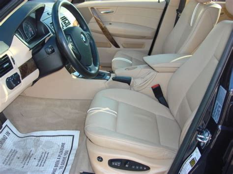 Performance data as measured in the emission test done under controlled conditions of environment, driving cycle, fuel etc. 2008 BMW X3 All Wheel Drive SUV Midnight Blue w/ Tan ...