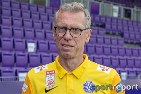 1953 in wien geboren studium jus/psychologie msc. Peter Stöger (General Manager-Sport Austria Wien) vor ...