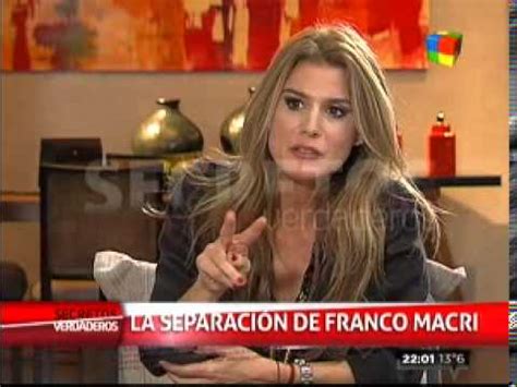 La ex conductora flavia palmiero reveló por que eligió el silencio con respecto a la muerte de su ex pareja franco macri, el la también actriz estuvo en los ángeles de la mañana para promocionar su nueva obra de teatro y fue consultada sobre la reciente muerte del patriarca de los macri, con quien. Flavia Palmiero y su noviazgo con Franco Macri ...