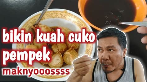 Pempek tekwan ikan tenggiri khas palembang berbeda dengan pempek model ikan baik tekstur dan penyajiannya, maupun kuahnya. RESEP KUAH CUKO PEMPEK ASLI ENAK - YouTube