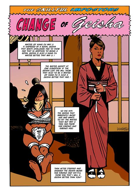 The disguise works, though she does find the uniform a bit too small. Impostor 3 ( " Change of Geisha", old work remastered ...
