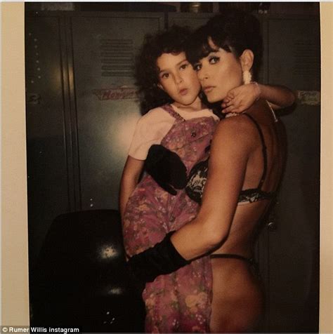She changed her name to demi moore in 1980 when she married musician freddy moore, who is not related to. Rumer Willis posts erotic snap on Instagram beside TBT ...
