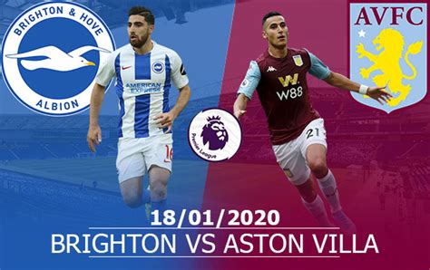 Brighton & hove albion fc and aston villa fc's first half and second half card stats for your predictions. Nhận Định Brighton vs Aston Villa: 22h00, 18/01/2020 ...