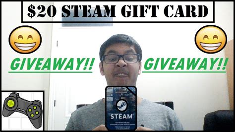 The recipient can create a steam wallet and stockpile codes, or add to an existing wallet. FINISHED $20 STEAM GIFT CARD GIVEAWAY!!! - YouTube