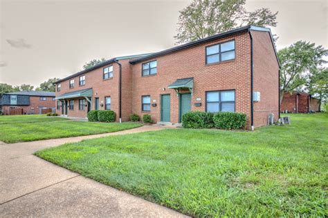 One of the two bedroom has a balcony overlooking a garden and a large swimming pool of the. The Mint Townhomes For Rent in Saint Louis, MO | ForRent.com