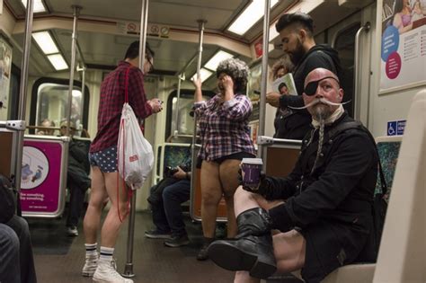 Fattie in the metro hd. No Pants Metro Ride 2018 | The LA Beat