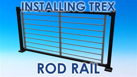 How to install crown and universal stair railing. Trex Signature Rod Rail - DecksDirect