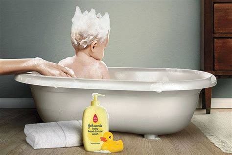 Put the baby in the tub with his legs first. Johnson & Johnson has removed formaldehyde from its baby ...