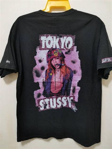 Shortly after that skateboarding competitions were held and this gathered a lot of people together and inspired a. STUSSY Tokyo Japan Ltd T-Shirt Japan Chapter Skateboards ...