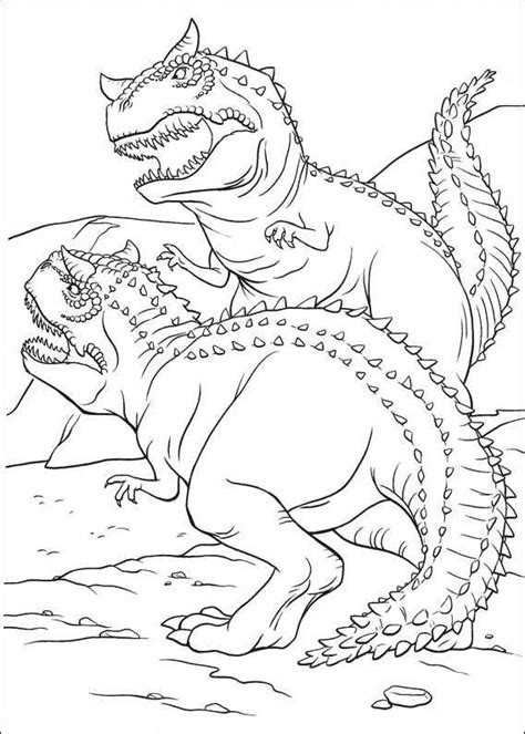 Fossilized bones including a skull discovered in uzbekistan between 1997 and 2006 have filled a 20 million year old hole in the fossil record. Dinosaur Coloring Pages for Kids