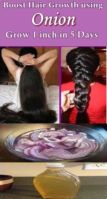 During the new moon (the most critical period for you body) Onion For Hair Growth- Grow 1 inch in 5 days (With images ...