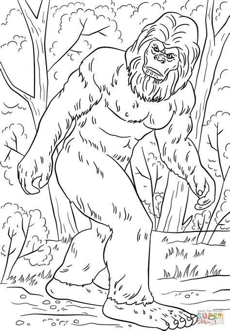 Bigfoot is regarded as the first monster truck and it was a famous monster truck in the usa. Bigfoot | Super Coloring | Coloring pages, Bigfoot art ...