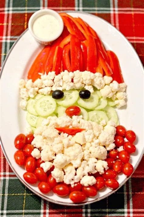 Allrecipes has more than 210 trusted fruit appetizer recipes complete with ratings, reviews and these little appetizers are. Santa Fruit Appetizer / Santa Veggie Tray | Best christmas ...