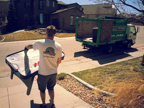 We pick up and recycle your old mattress and box spring. Junk Removal Highlands Ranch - Mountain Men Junk