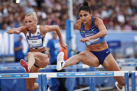 Annimari katriina korte (born 8 april 1988 in kirkkonummi, finland) is a finnish 100 meter hurdler and a sports journalist. Nooralotta Neziri itki, kun EM-kisat peruttiin, mutta ...