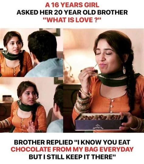 Top 29 cute brother quotes from sister. (20) Home - Quora | Sister quotes funny, Brother sister quotes, Brother sister quotes funny