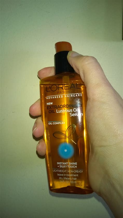 They help loosen up the dirt and grime from your skin and hair to allow for water to wash it away with ease. L'Oreal Paris Hair Expert Extraordinary Oil Lustrous Oil ...