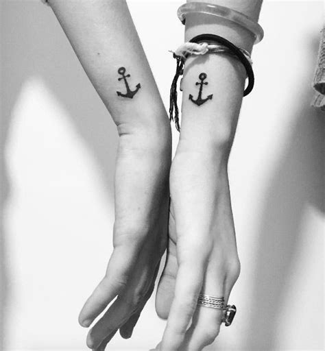Compass and anchor couple tattoos design. Pin on Best Couples tattoos