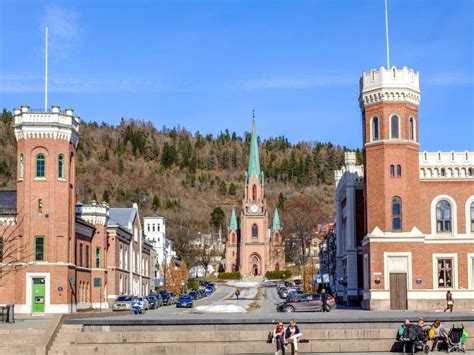 Drammen is promoted as the river city. Great rail journeys: from Oslo to Bergen - Drift Travel Magazine