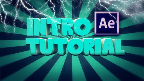 In this course, alan demafiles covers the core aspects of after effects commonly used in editing and post production: How To Make a 2D Intro in After Effects CC - YouTube