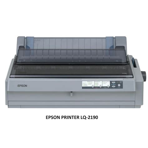 Pembayaran mudah, pengiriman cepat & bisa cicil 0%. Computer Dua Bendera Jakarta: EPSON PRINTER LQ-2190 Rp 6 ...