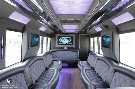 Nj party bus tailgating destinations: 29 Passenger (NJ) Party Bus Interior | www.trulimo.com ...