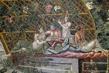 Romans would also have dinner parties held in the triclinium of their house which would last for long hours. One of the most popular private leisure activities among ...