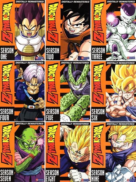 The original dragon ball was fun, but in dbz the characters have grown and the maturity is felt throughout the whole series. Dragon ball z remastered seasons | Dragon ball z, Dragon ball, Dragon