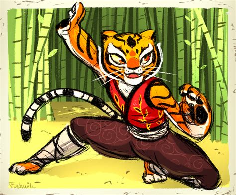 When po told her he loved her, and the moment when they were torn apart. Tigress by FuShark on Newgrounds