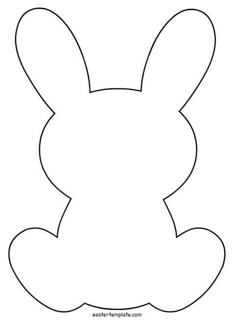 Practical bunny face outline a ordable best photos of template. easter bunny face printable ; rabbit-template-printable ...