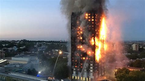 Massive fire engulfs London high-rise, leaves at least 12 dead - ABC News