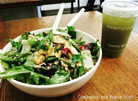 Cocinando el cambio s.l tratará tu datos. Sweetgreen comida rápida y sana - Caminando por Nueva York