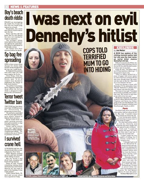 Relatives of serial killer joanna dennehy reveal how her shocking crimes impacted on the family.the. I was next on Jo Dennehy's hit list - Sell a Story to the ...