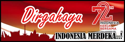 Bukan hanya warna kaos saja tetapi warna tulisan pada kaos tersebut bisa anda minta sesuai dengan keingginan. Banner Kemerdekaan 17 Tujuh Belas Agustus 72 tahun 2017 5 ...