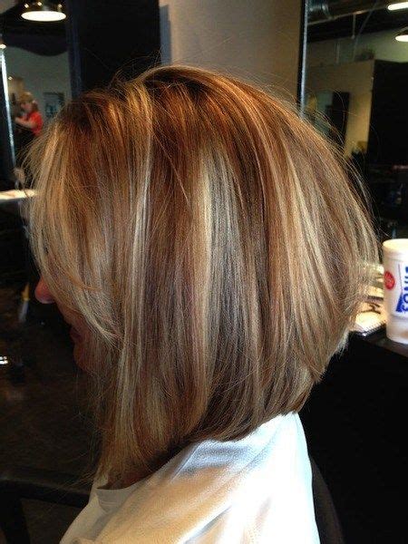 Medium layered hairstyles for fine hair. perfect highlights bob for over 40 women - Short ...