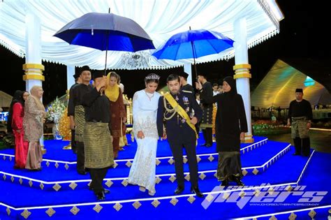 Sarah shadan isteri kedua sultan johor; Sekitar Istiadat Persandingan TMJ & Che Puan Khaleeda ...