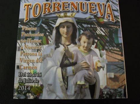 Imagen de la virgen del carmen, su fiesta patronal es el 16 de julio (archivo clarín). FIESTAS DE LA VIRGEN DEL CARMEN EN TORRENUEVA DEL 13 AL 16 ...