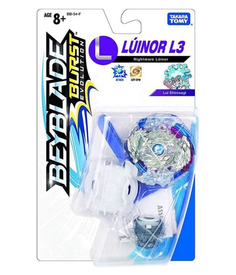 Yooo so i finally got beyblade burst evolution lost luinor l2!! Takaratomy Beyblade Burst Evolution Nightmare Luinor L3 ...