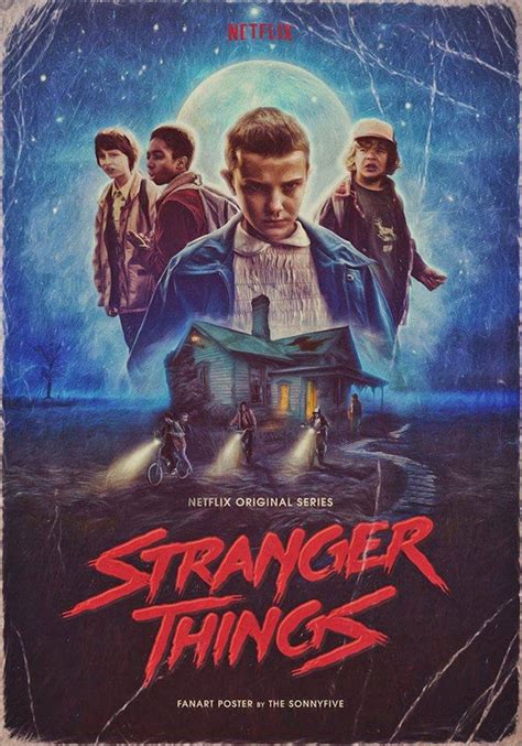 Stranger in a strange land. Arte dos fãs: Stranger Things - 2 enjoy