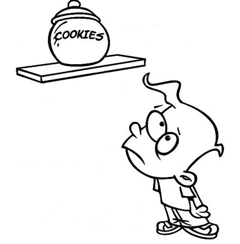 Simply do online coloring for cookie jar sketch coloring pages directly from your gadget, support for ipad, android tab or using our web feature. Pin di Cookie Jar Coloring Pages