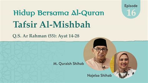 Please fill this form, we will try to respond as soon as possible. Tafsir Q.S. Ar-Rahman: 14-28 | Hidup Bersama Al-Quran ...