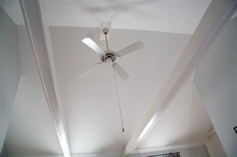 This is a project that requires you to bring in the pros. Cathedral ceiling fan mount - Placement Guide - Lighting ...