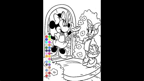 The students race to find & touch an object of the same colour somewhere in the. Mickey Mouse Disney Coloring Games - YouTube