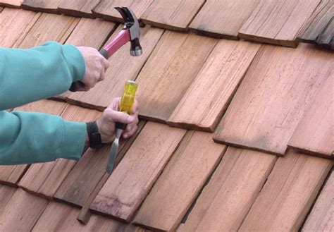 While this will not hamper. How to Repair Wood Shingle Roofing