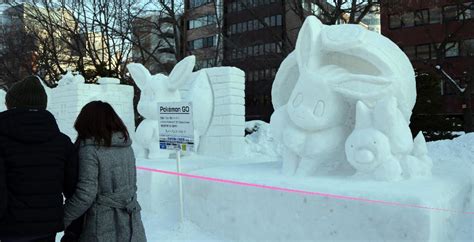The venue, sapporo, is the prefectural capital of hokkaido, the northernmost prefecture which receives large amounts of snowfall during the winter. 2017 Sapporo Snow Festival Features Pokemon, Trump, Star ...